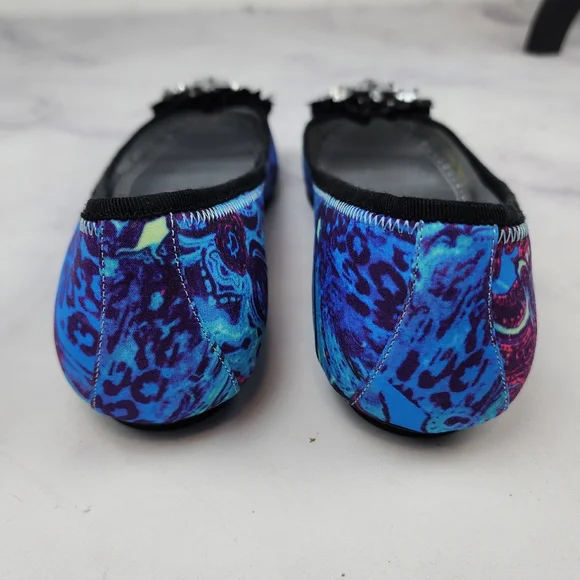 š„³SALE!š„³Adrienne Vittadini Rhinestone flats - Picture 9 of 15